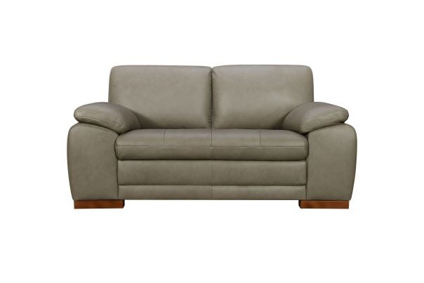 Brand New Giada Leather Loveseat Ships in 1 to 2 Weeks Reduced 70% Only 1